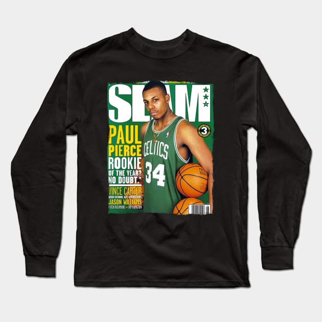 Pierce - SLAM Long Sleeve T-Shirt by Buff Geeks Art